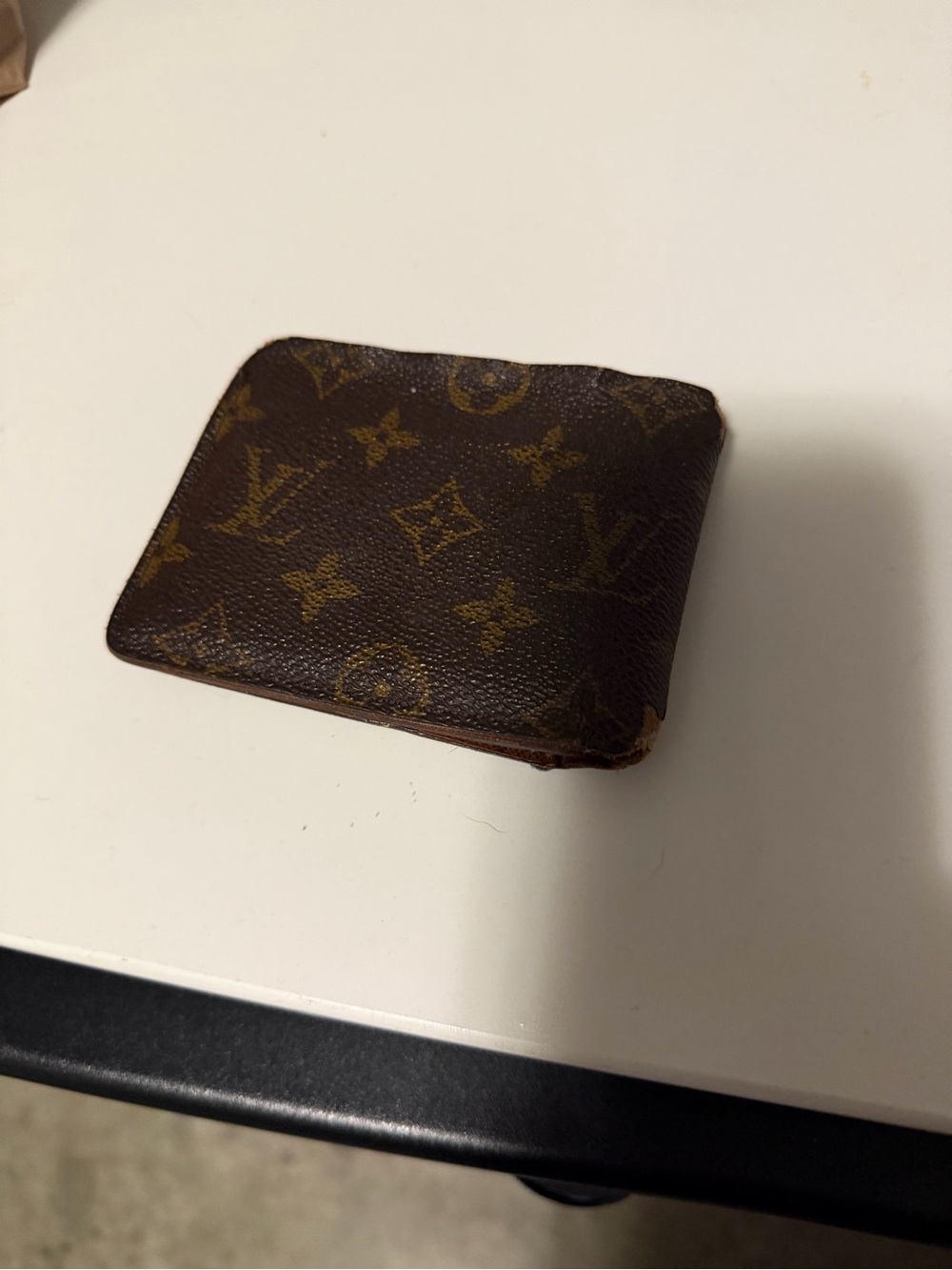 Louis Vuitton Brown Monogram Canvas Bi-Fold Wallet